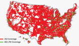 VZW Coverage Map